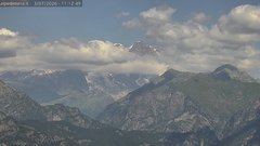 view from Alpe di Mera - Panorama Monte Rosa on 2026-07-03