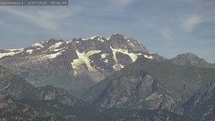 view from Alpe di Mera - Panorama Monte Rosa on 2026-07-06