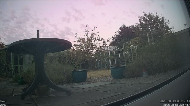 time-lapse frame, Ainsweather webcam