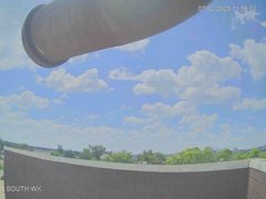 view from University Place Apartments - South Weather on 2025-07-02