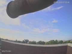 view from University Place Apartments - South Weather on 2025-07-06