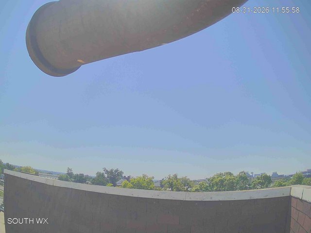 view from University Place Apartments - South Weather on 2026-08-31