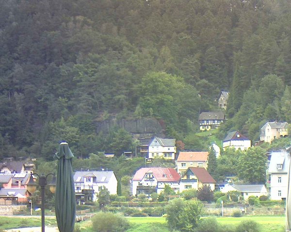 time-lapse frame, Webcam in Bad Schandau, Krippen & Postelwitz webcam