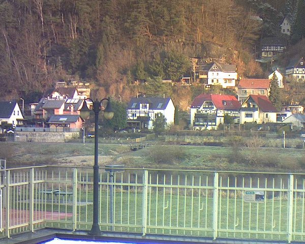time-lapse frame, Webcam in Bad Schandau, Krippen & Postelwitz webcam