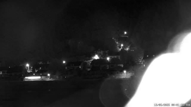 time-lapse frame, Webcam in Bad Schandau, Krippen & Postelwitz webcam