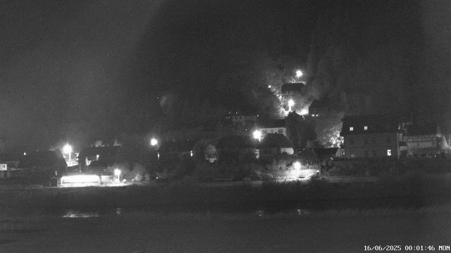 time-lapse frame, Webcam in Bad Schandau, Krippen & Postelwitz webcam