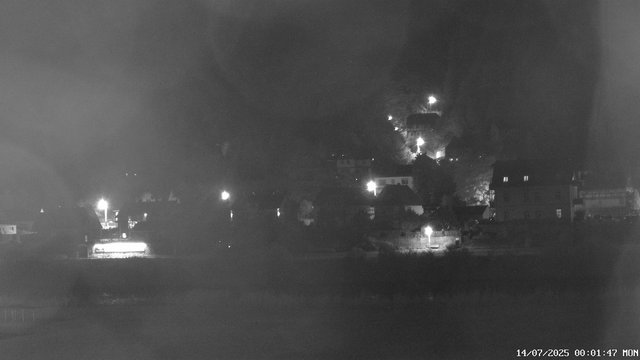 time-lapse frame, Webcam in Bad Schandau, Krippen & Postelwitz webcam