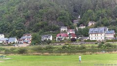 view from Webcam in Bad Schandau, Krippen & Postelwitz on 2025-07-24
