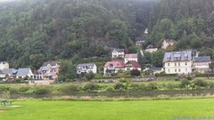 view from Webcam in Bad Schandau, Krippen & Postelwitz on 2025-08-02