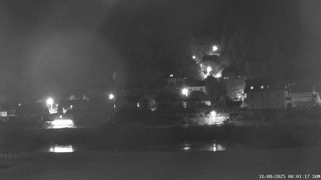 time-lapse frame, Webcam in Bad Schandau, Krippen & Postelwitz webcam