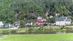 view from Webcam in Bad Schandau, Krippen & Postelwitz on 2025-09-01