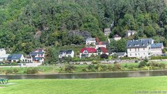 view from Webcam in Bad Schandau, Krippen & Postelwitz on 2025-09-04