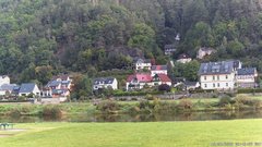 view from Webcam in Bad Schandau, Krippen & Postelwitz on 2025-09-13