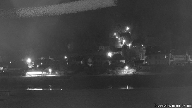 time-lapse frame, Webcam in Bad Schandau, Krippen & Postelwitz webcam