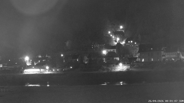 time-lapse frame, Webcam in Bad Schandau, Krippen & Postelwitz webcam
