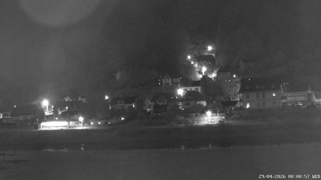 time-lapse frame, Webcam in Bad Schandau, Krippen & Postelwitz webcam