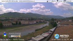 view from Santa Sofia - Torre Civica on 2025-07-17