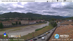 view from Santa Sofia - Torre Civica on 2025-07-29