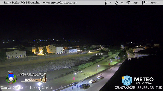 time-lapse frame, Santa Sofia - Torre Civica webcam