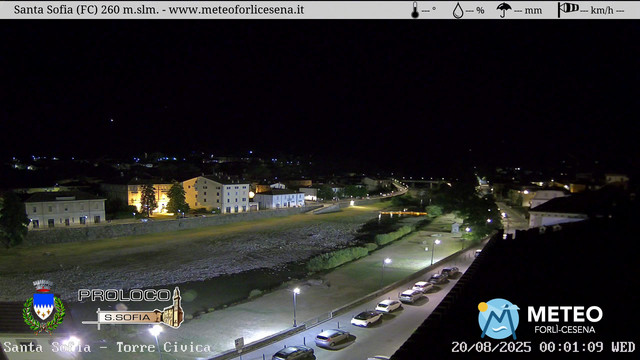 time-lapse frame, Santa Sofia - Torre Civica webcam