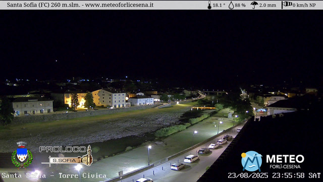 time-lapse frame, Santa Sofia - Torre Civica webcam