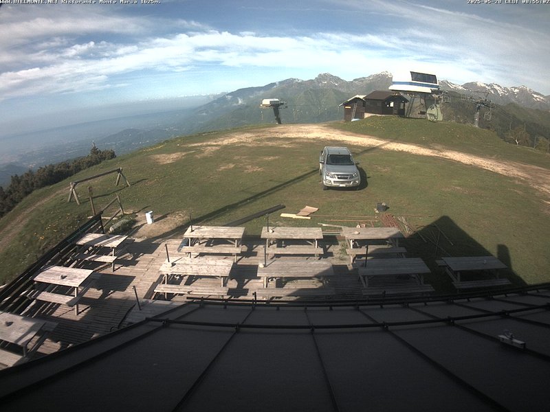 time-lapse frame, Bielmonte Monte Marca ovest webcam