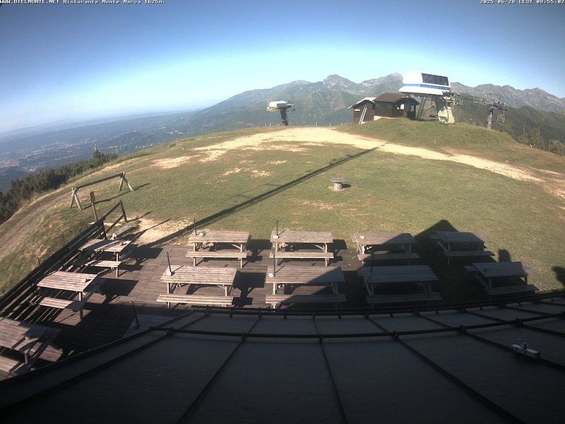 time-lapse frame, Bielmonte Monte Marca ovest webcam