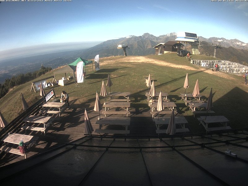 time-lapse frame, Bielmonte Monte Marca ovest webcam
