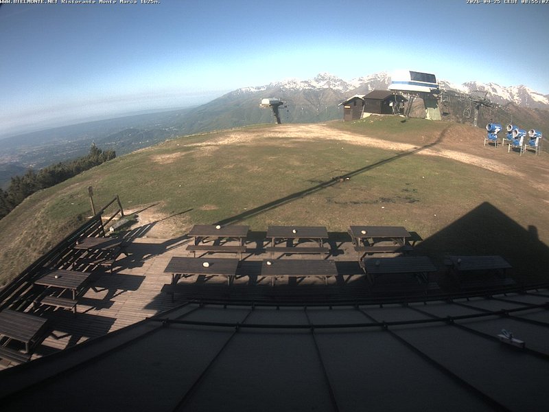 time-lapse frame, Bielmonte Monte Marca ovest webcam
