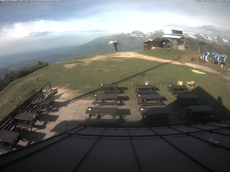time-lapse frame, Bielmonte Monte Marca ovest webcam
