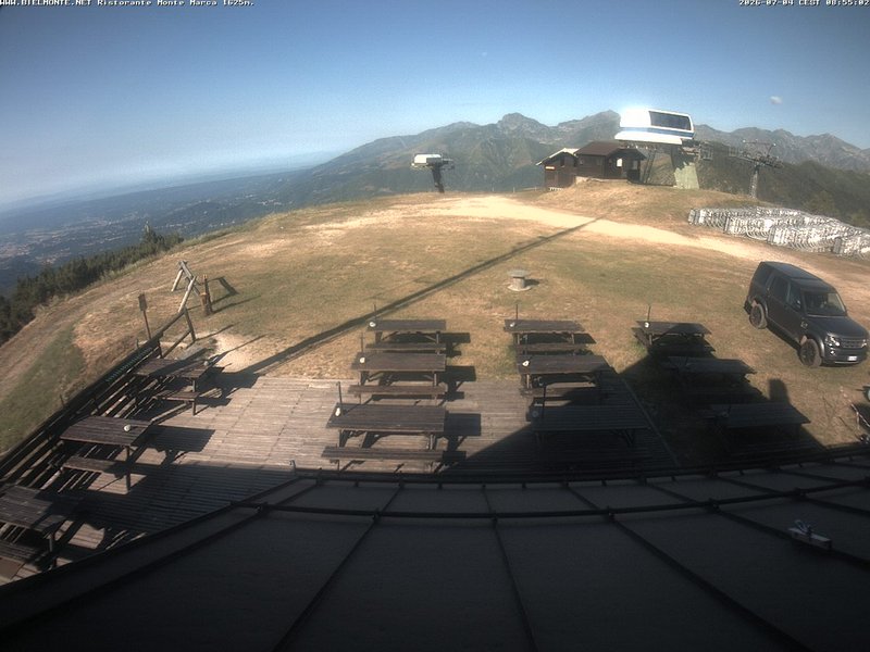 time-lapse frame, Bielmonte Monte Marca ovest webcam