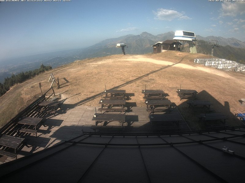 time-lapse frame, Bielmonte Monte Marca ovest webcam