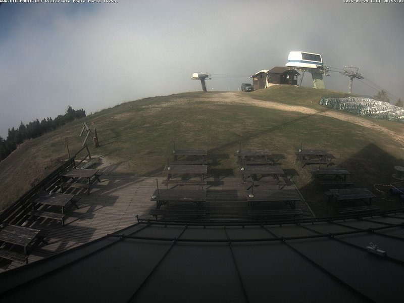 time-lapse frame, Bielmonte Monte Marca ovest webcam