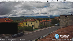 view from Balze di Verghereto - Paese on 2025-07-29