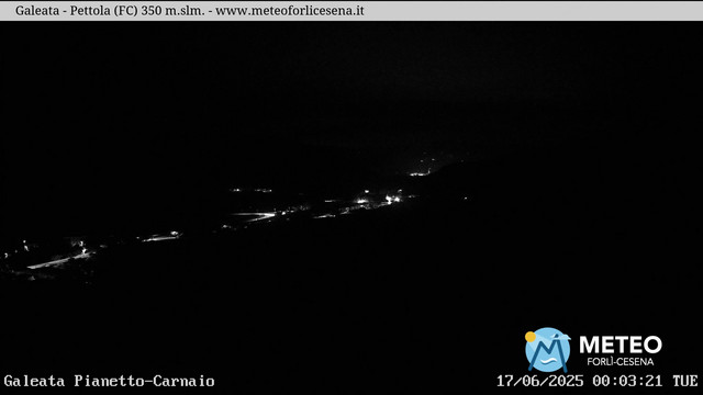 time-lapse frame, Galeata webcam
