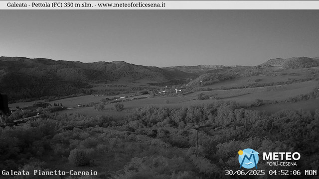 time-lapse frame, Galeata webcam