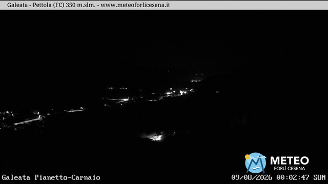 time-lapse frame, Galeata webcam