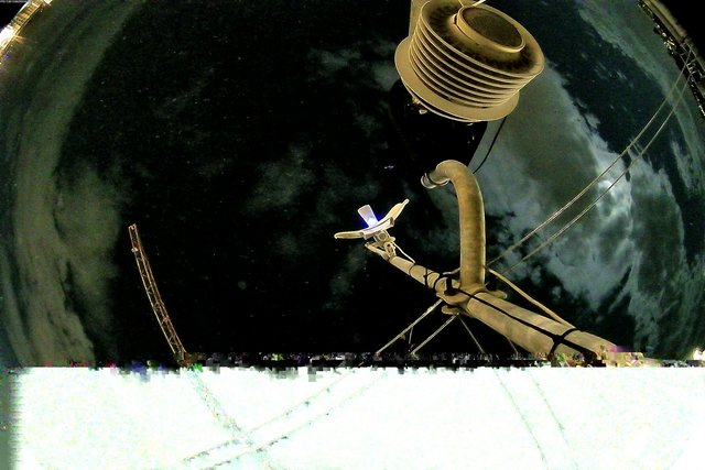 time-lapse frame, Oss. Met. di Gabicce Mare  Puntamento Zenith webcam