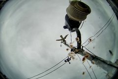 view from Oss. Met. di Gabicce Mare  Puntamento Zenith on 2026-04-15