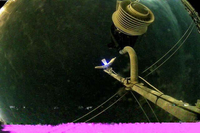 time-lapse frame, Oss. Met. di Gabicce Mare  Puntamento Zenith webcam