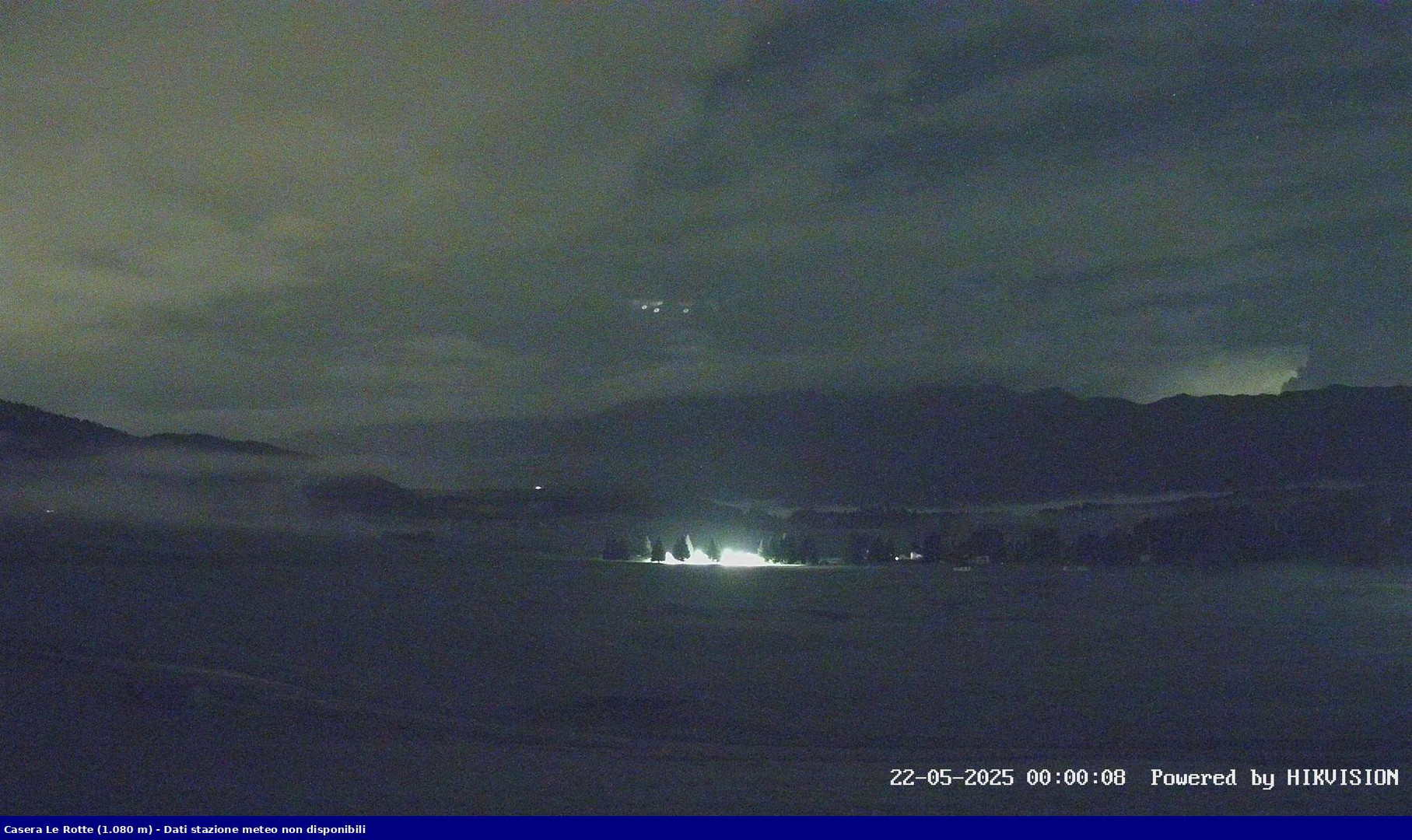 time-lapse frame, Pian Cansiglio - Casera Le Rotte webcam