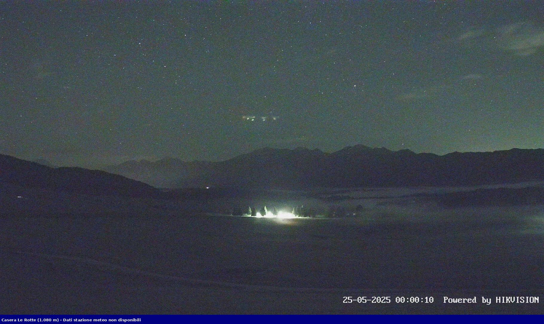 time-lapse frame, Pian Cansiglio - Casera Le Rotte webcam