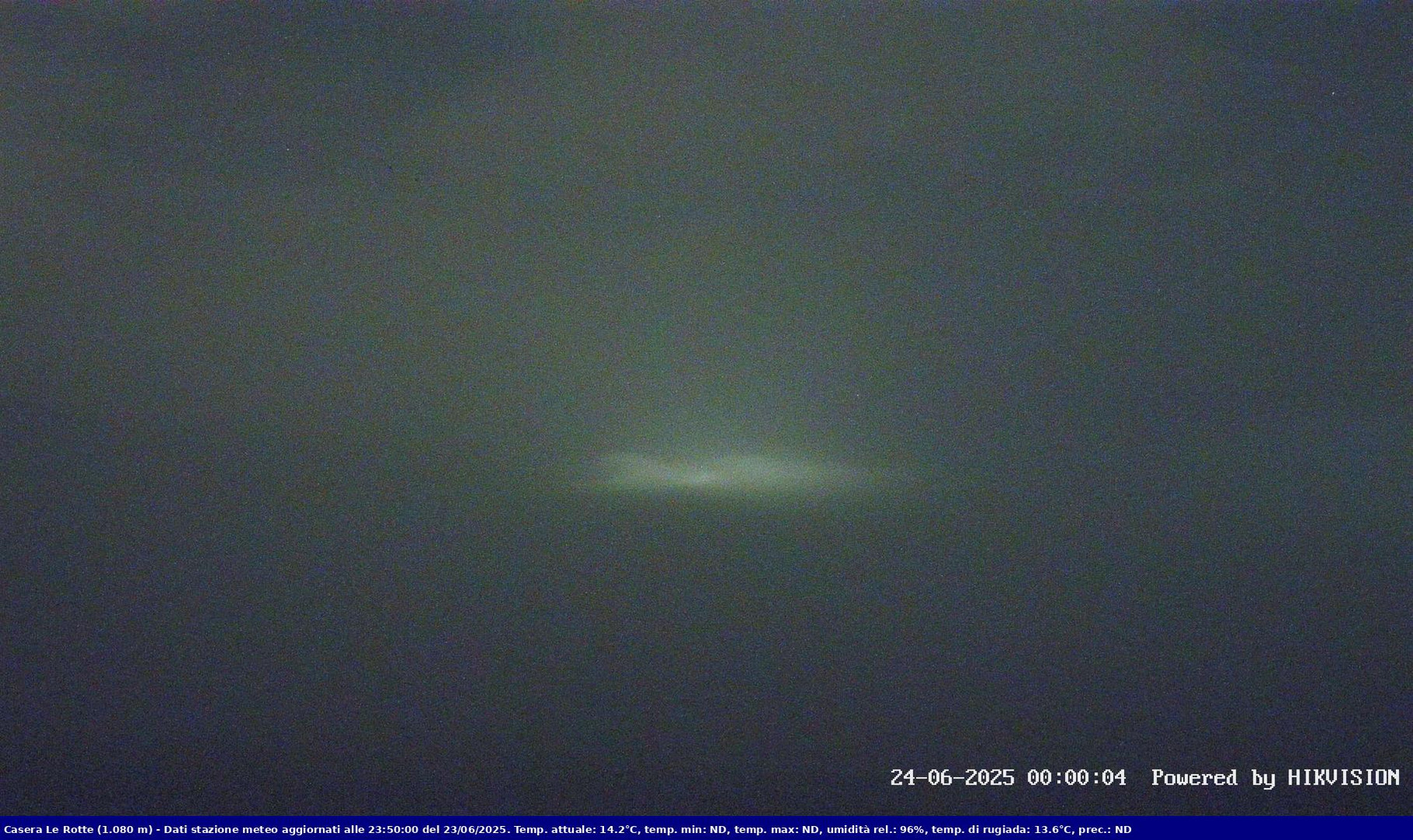 time-lapse frame, Pian Cansiglio - Casera Le Rotte webcam