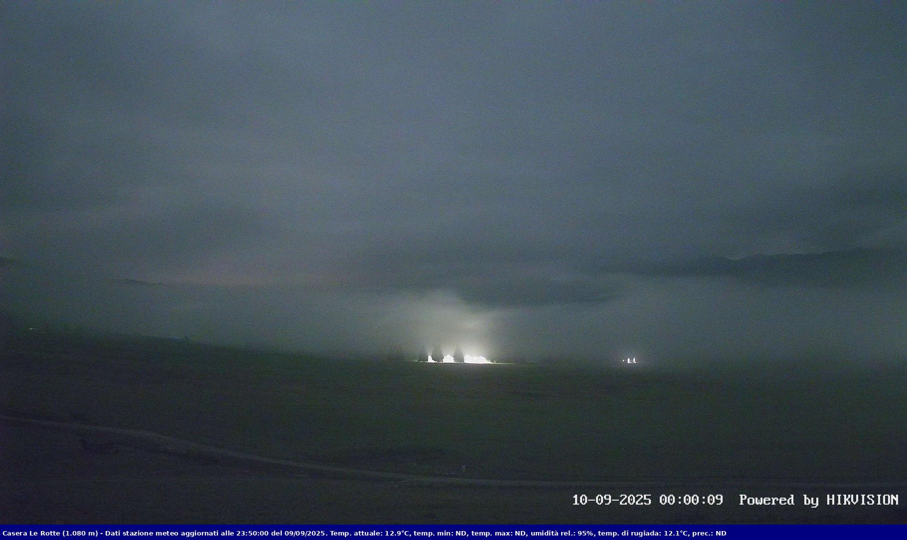 time-lapse frame, Pian Cansiglio - Casera Le Rotte webcam