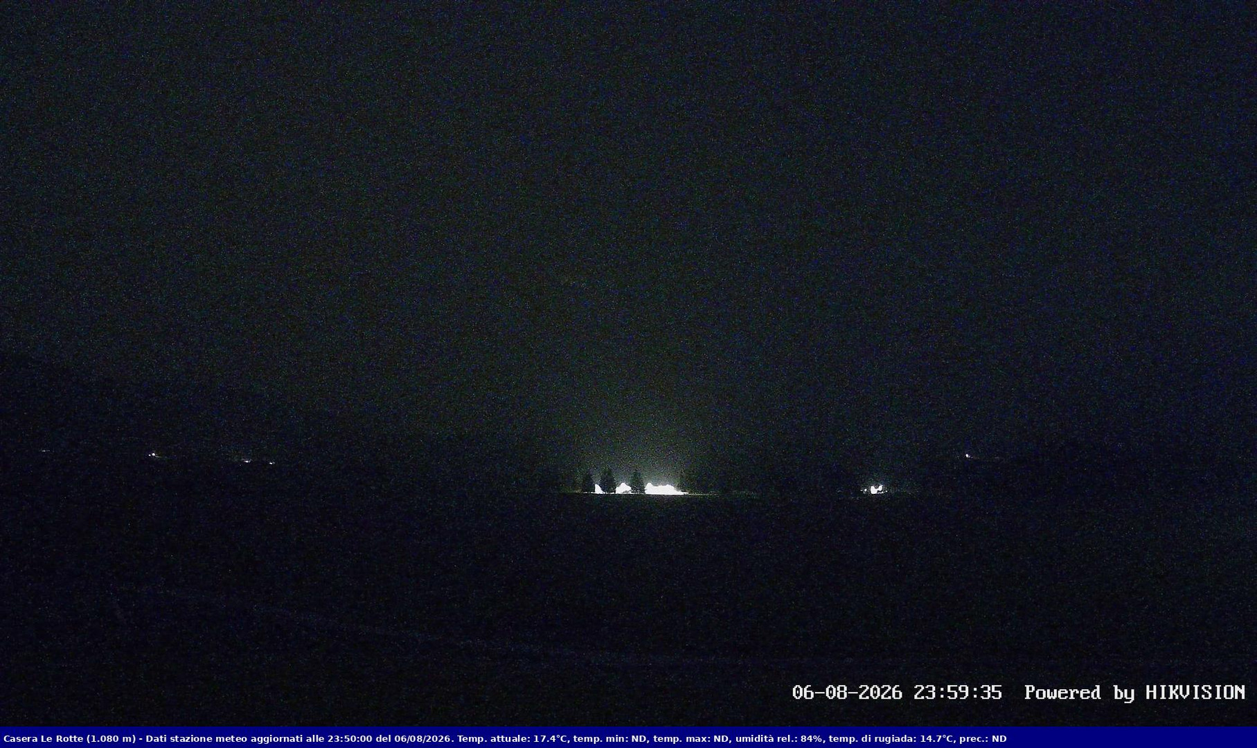 time-lapse frame, Pian Cansiglio - Casera Le Rotte webcam