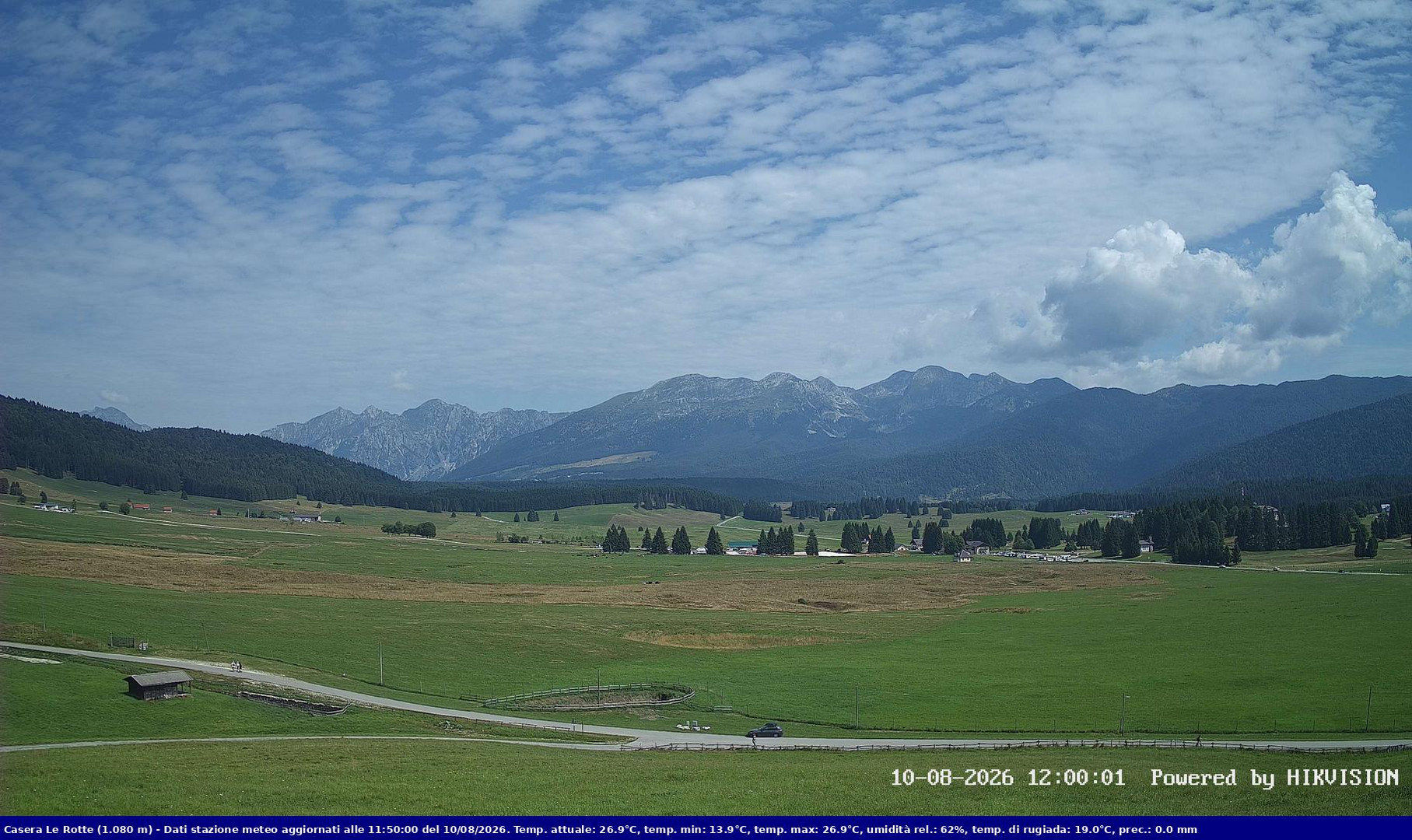 view from Pian Cansiglio - Casera Le Rotte on 2026-08-10