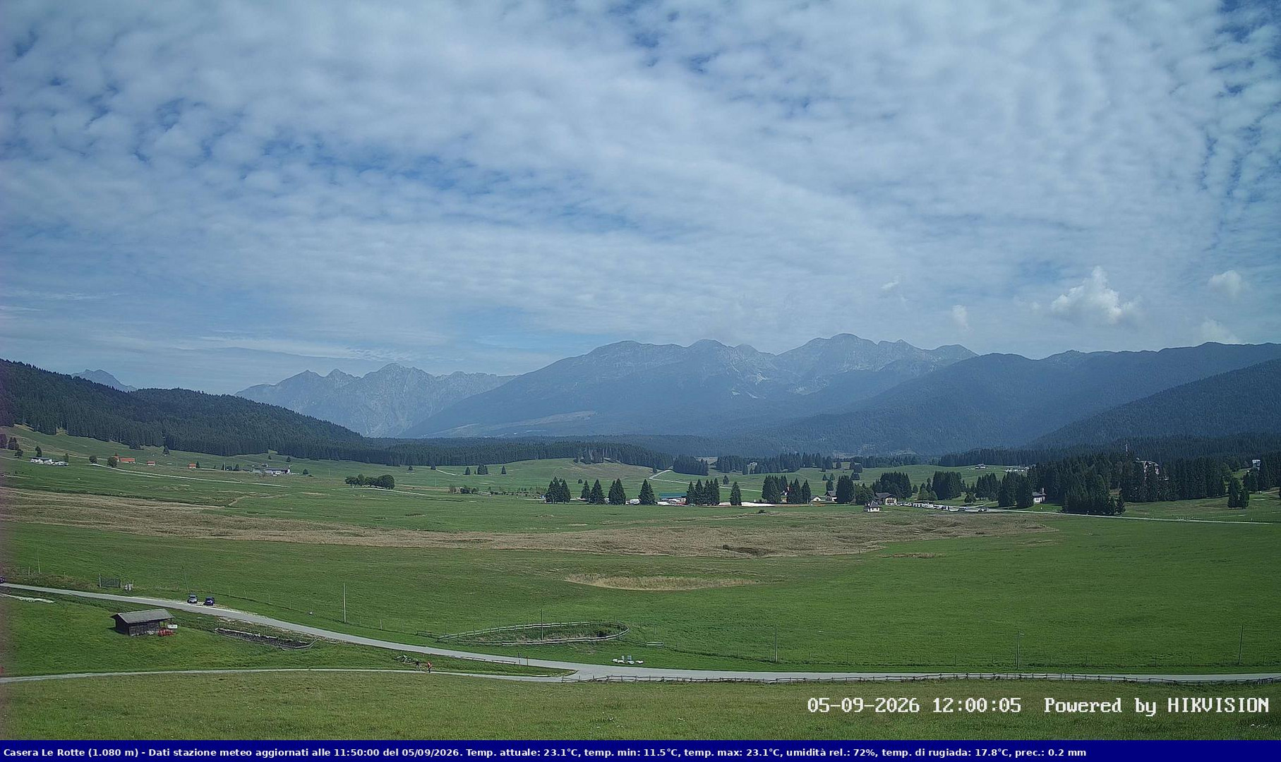 view from Pian Cansiglio - Casera Le Rotte on 2026-09-05
