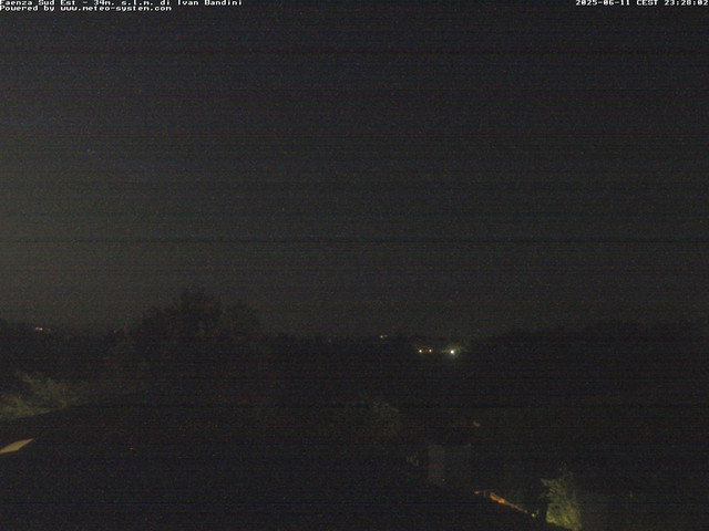 time-lapse frame, Faenza Sud-Est webcam