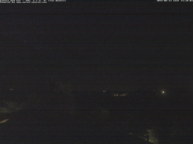 time-lapse frame, Faenza Sud-Est webcam