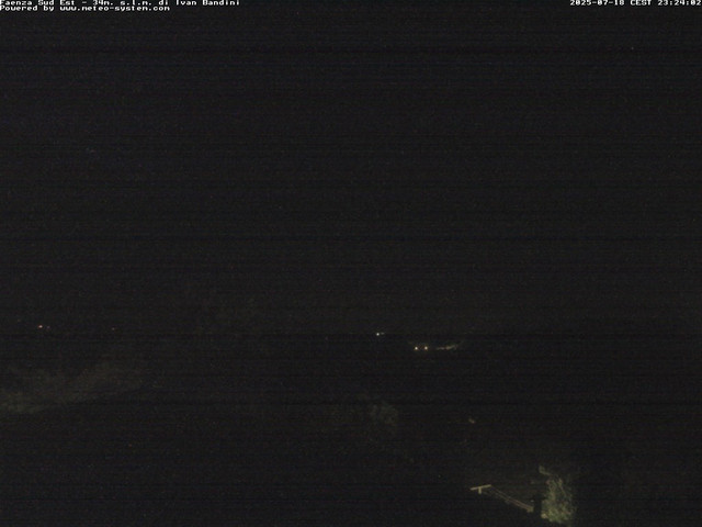 time-lapse frame, Faenza Sud-Est webcam
